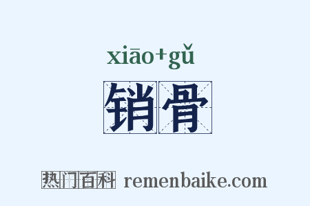 销骨是什么意思的图片